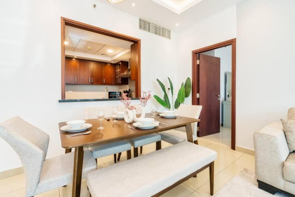 New! Luxury 3Bedroom With Spectacular Burj Views Downtown Dubaj Kültér fotó