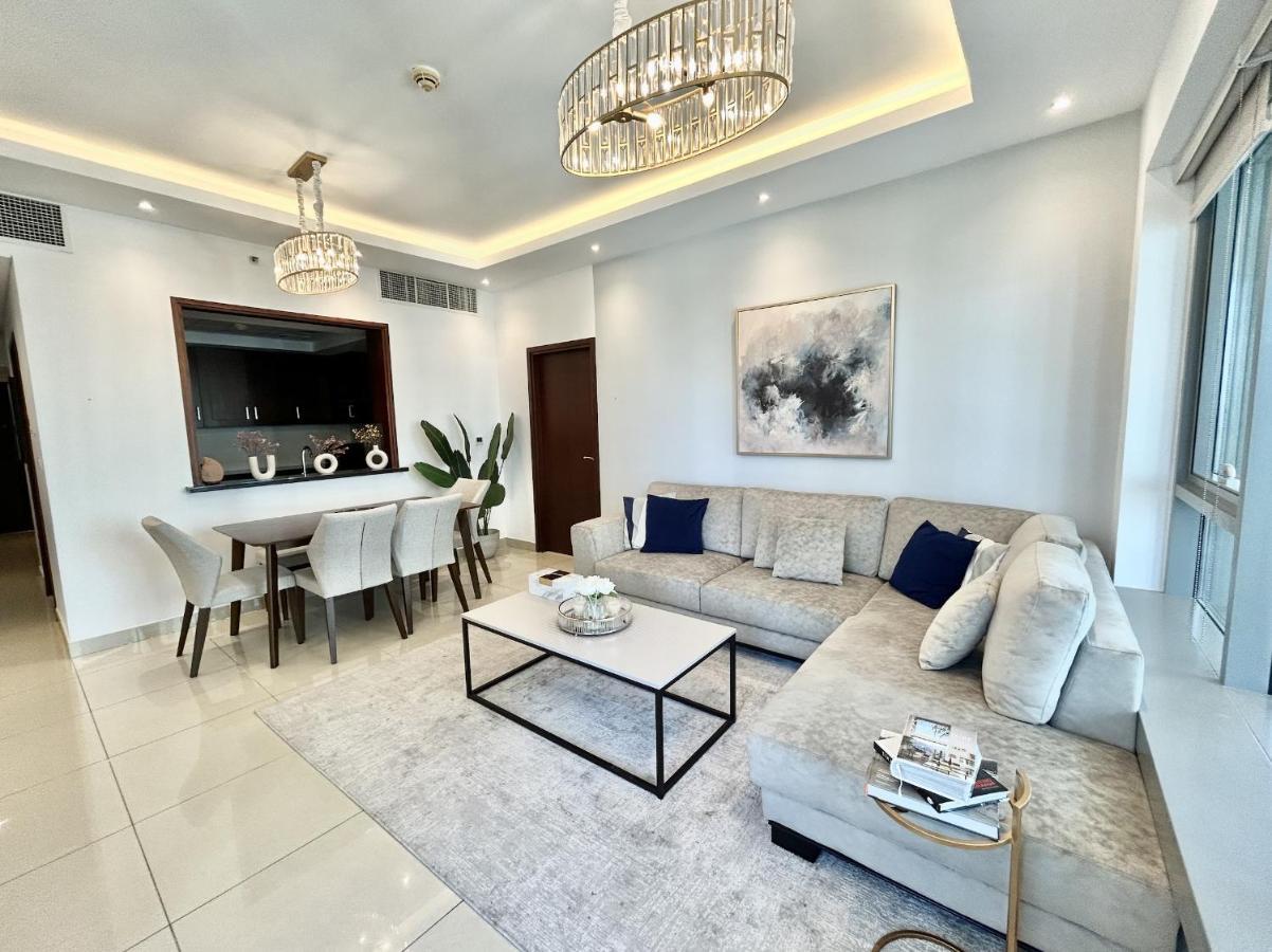 New! Luxury 3Bedroom With Spectacular Burj Views Downtown Dubaj Kültér fotó
