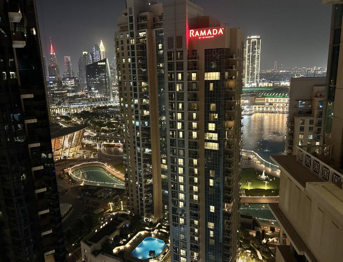 New! Luxury 3Bedroom With Spectacular Burj Views Downtown Dubaj Kültér fotó