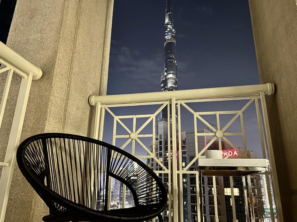New! Luxury 3Bedroom With Spectacular Burj Views Downtown Dubaj Kültér fotó