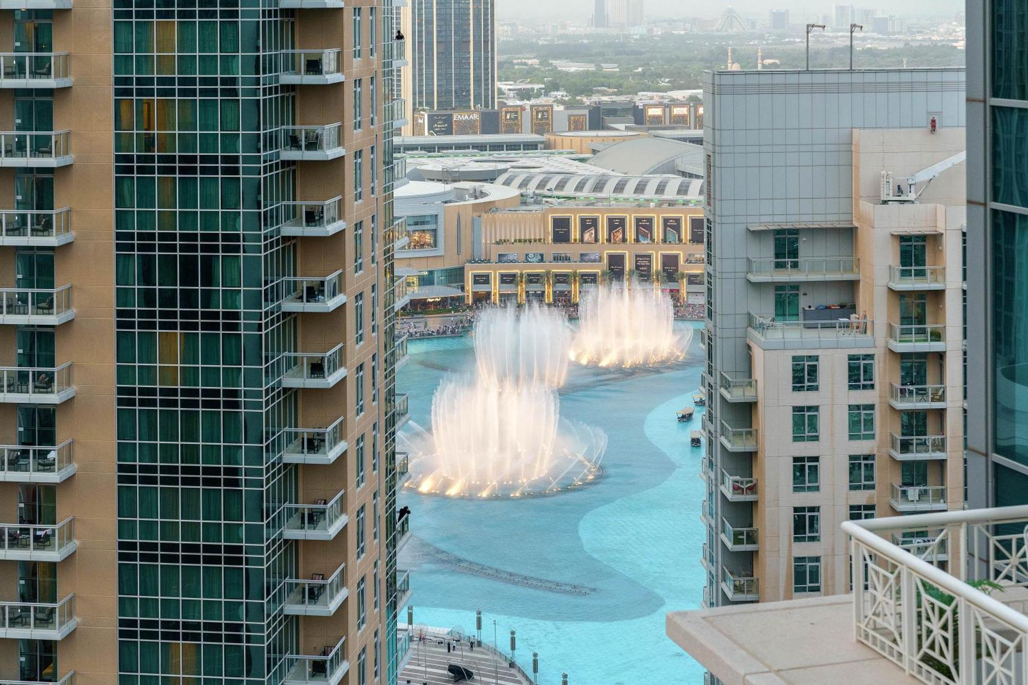 New! Luxury 3Bedroom With Spectacular Burj Views Downtown Dubaj Kültér fotó