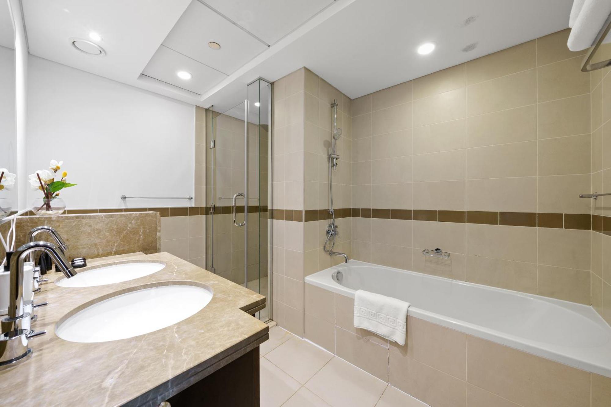 New! Luxury 3Bedroom With Spectacular Burj Views Downtown Dubaj Kültér fotó