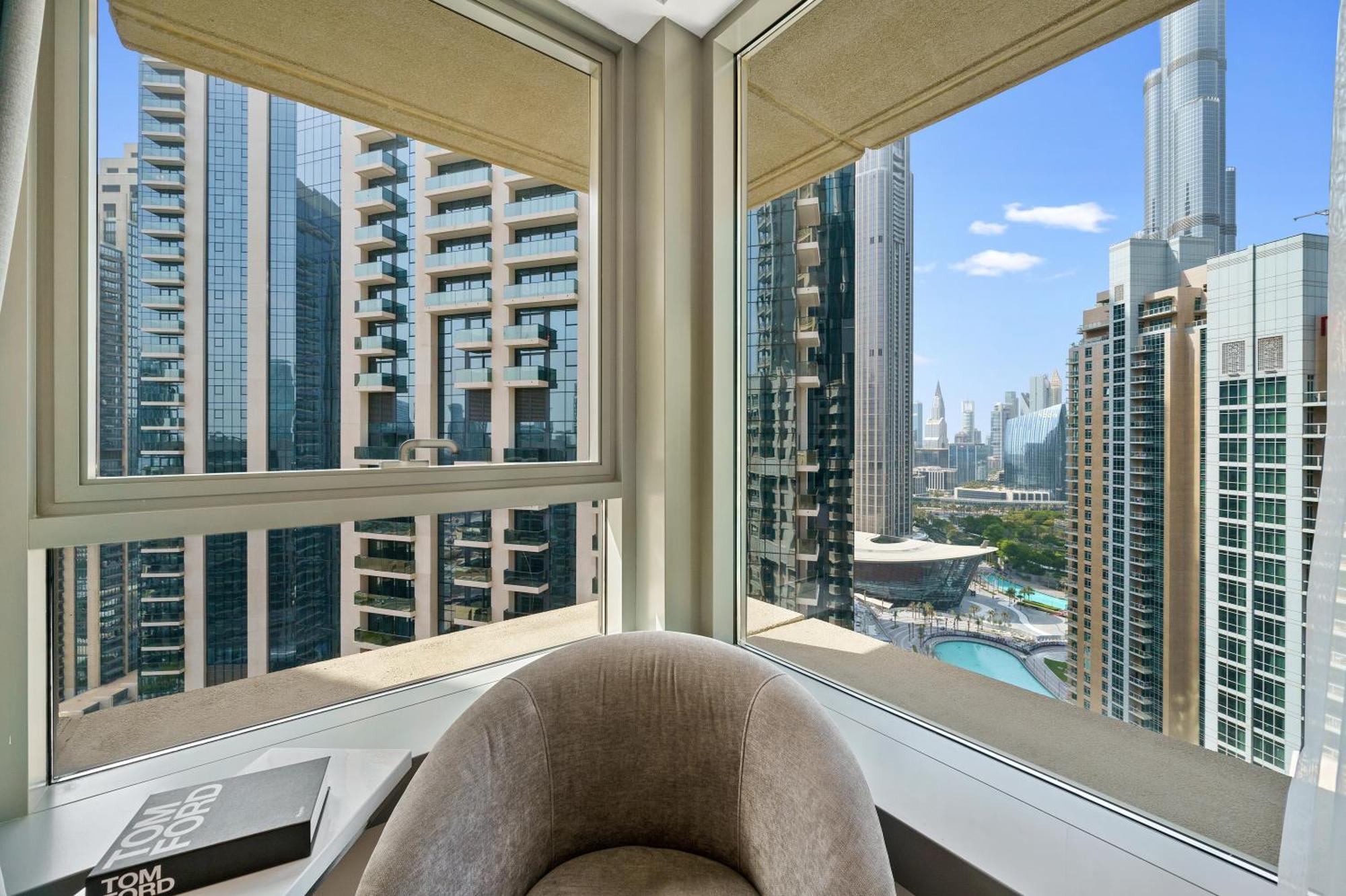 New! Luxury 3Bedroom With Spectacular Burj Views Downtown Dubaj Kültér fotó